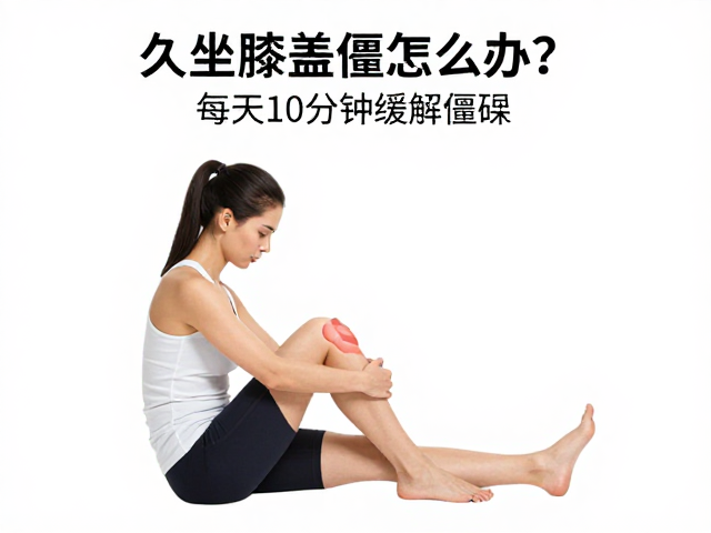 久坐膝盖僵怎么办?温和低冲击健身操,每天10分钟缓解僵硬