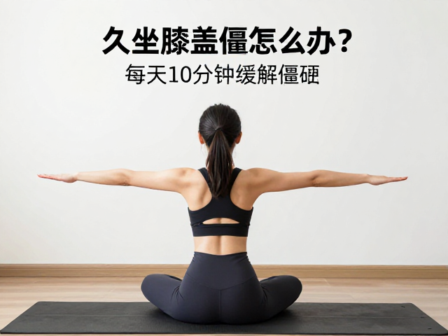久坐膝盖僵怎么办?温和低冲击健身操,每天10分钟缓解僵硬