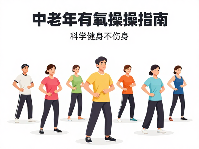 中老年有氧操指南,劳逸结合,科学健身不伤身