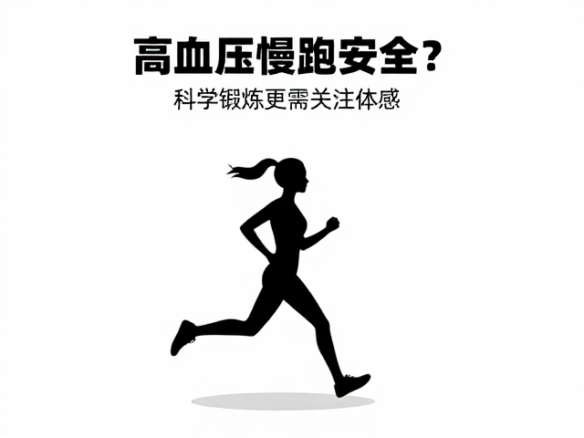 高血压慢跑安全?别只依赖设备,科学锻炼更需关注体感