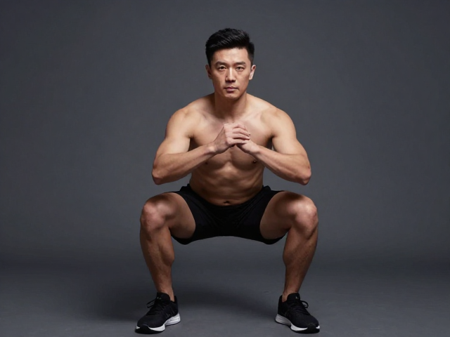 深蹲防拉伤,动作控制拒绝弹震,促进血液循环更高效