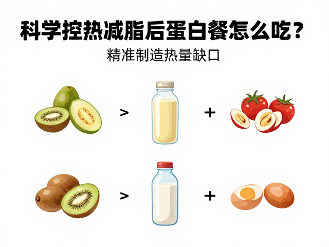 科学控热减脂,运动后蛋白餐怎么吃?精准制造热量缺口