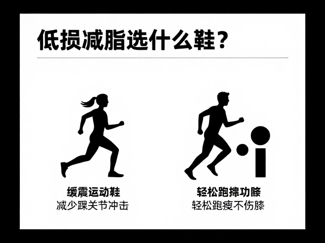 低损减脂选什么鞋?缓震运动鞋减少踝关节冲击,轻松跑瘦不伤膝