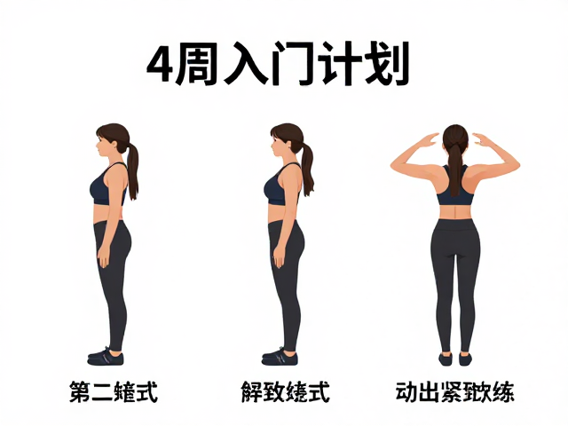 4周入门计划，收紧周身与手臂线条，轻松练出紧致身材