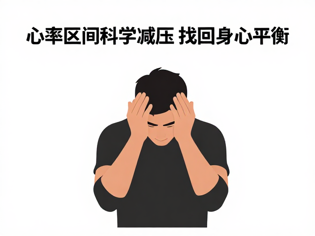 上班族压力大怎么放松?利用心率区间科学减压,找回身心平衡