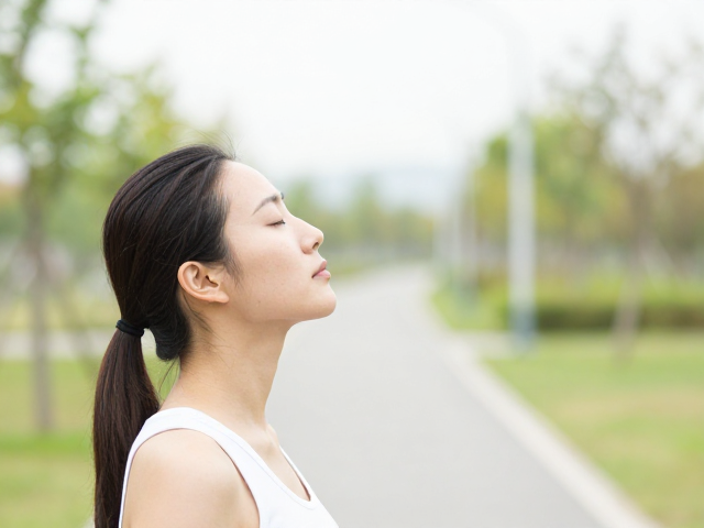 户外绿道消解烦闷,鼻吸口呼的呼吸法指南