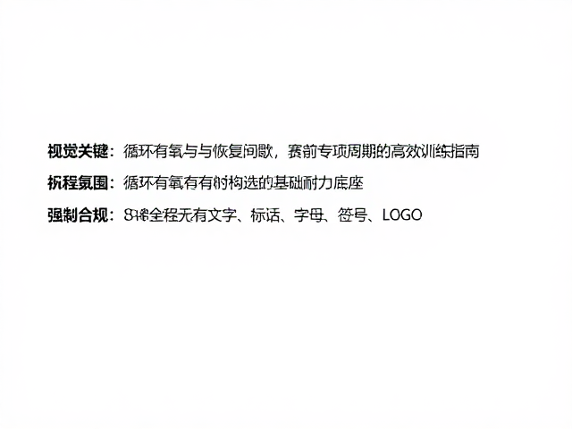 循环有氧与恢复间歇,赛前专项周期的高效训练指南