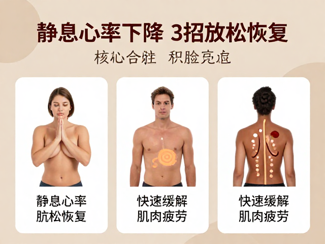 静息心率下降?3招放松恢复,快速缓解肌肉疲劳