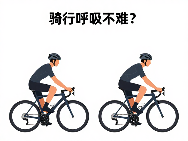 骑行呼吸困难?调整呼吸适配动作,及时就医保安全