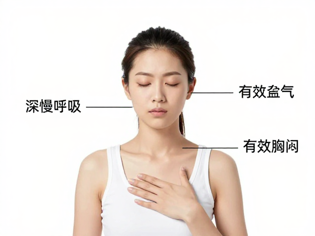 深慢呼吸法，顺畅换气技巧，有效减少岔气与胸闷