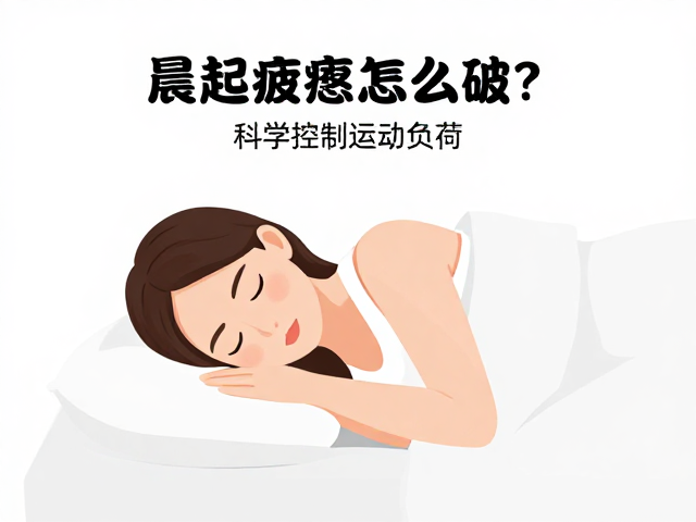 晨起疲惫怎么破？科学控制运动负荷，唤醒最佳精神状态
