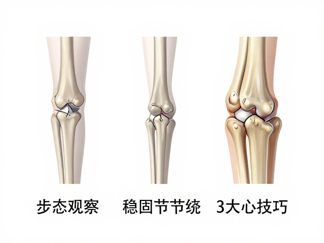 步态观察与关节环绕,稳固关节的3大核心技巧