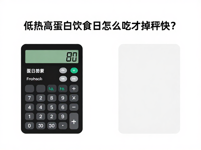 低热高蛋白饮食，训练日与休息日怎么吃才掉秤快？