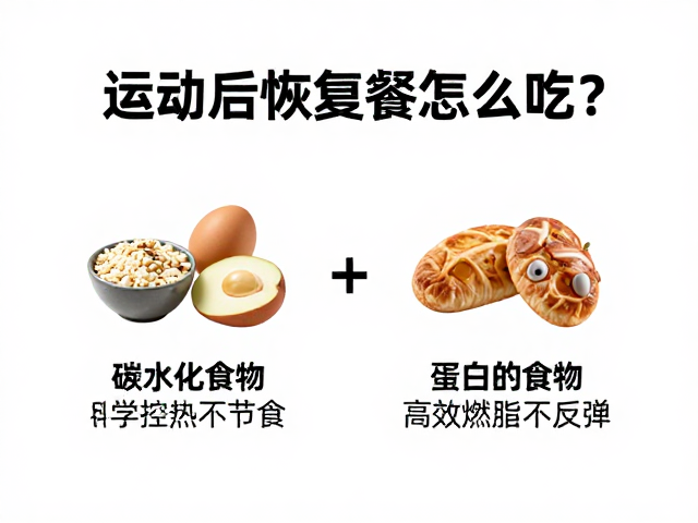 运动后恢复餐怎么吃?科学控热不节食,高效燃脂不反弹