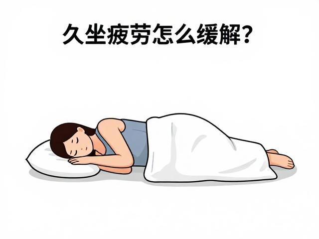 久坐疲劳怎么缓解?针对性锻炼,睡眠恢复搭配指南