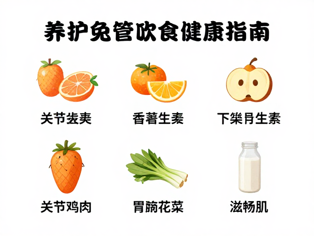 养护血管增强免疫力，关节压力小的健康饮食指南