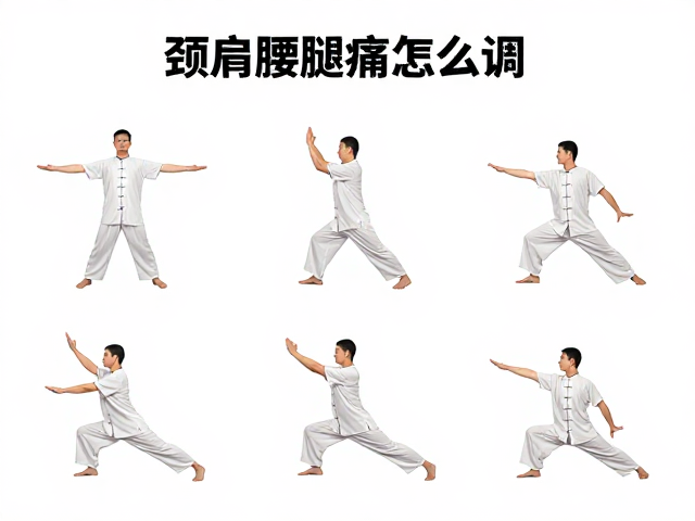 颈肩腰腿痛怎么调?太极八段锦安稳调养,舒缓运动指南