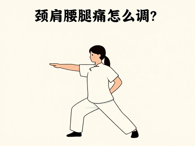 颈肩腰腿痛怎么调?太极八段锦安稳调养,舒缓运动指南