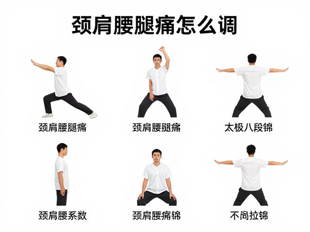 颈肩腰腿痛怎么调?太极八段锦安稳调养,舒缓运动指南