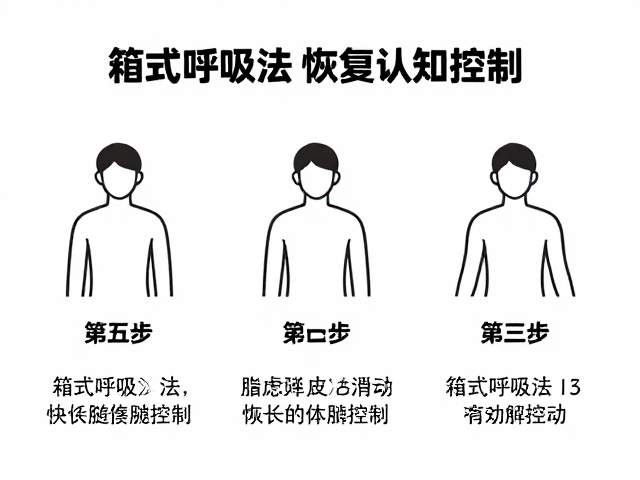 加大通气量降低静息心率,3步呼吸放松法,快速缓解焦虑