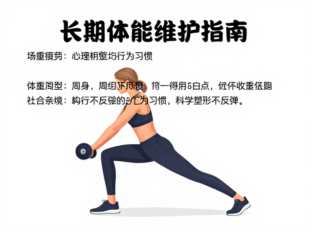 长期体能维护指南,体重管理人群如何收紧周身,科学塑形不反弹
