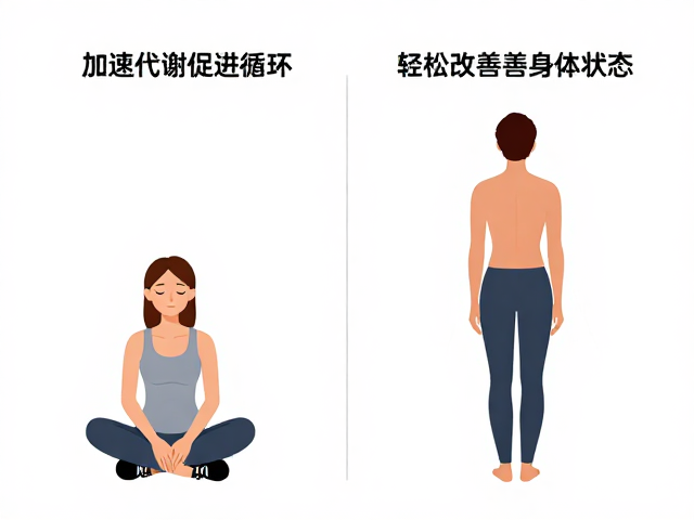 加速代谢促进循环,避免长时间站立,轻松改善身体状态