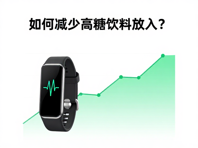 运动手环监测搏动,如何减少高糖饮料摄入?