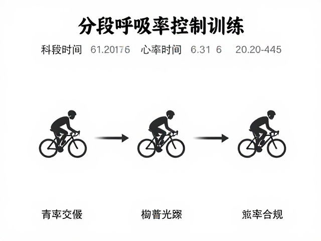 骑行呼吸频率控制训练,科学调节节省体力,提升耐力表现