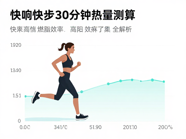 快走30分钟热量测算,高效燃脂与运动效果全解析