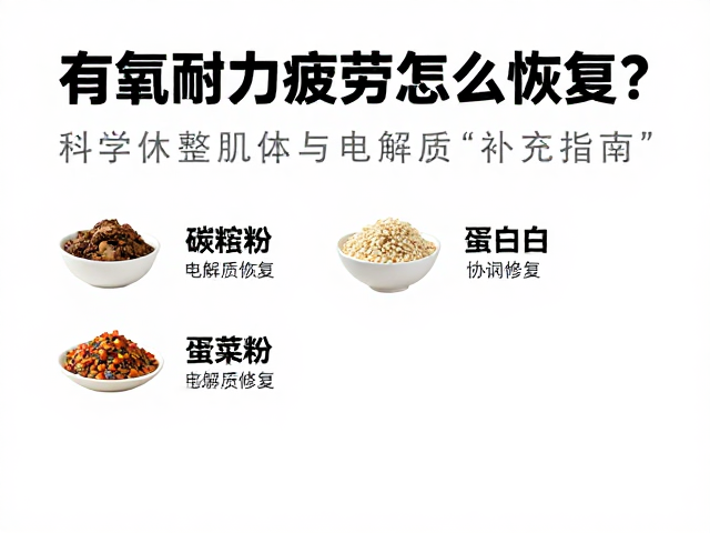 有氧耐力疲劳怎么恢复?科学休整肌体与电解质补充指南