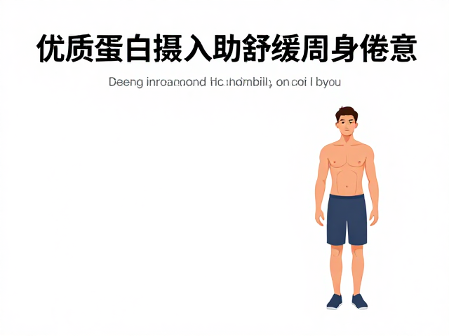 缓解延迟性肌肉酸痛,优质蛋白摄入助舒缓周身倦意