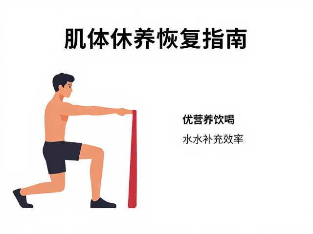弹力带训练后局部酸胀？肌体休养恢复指南