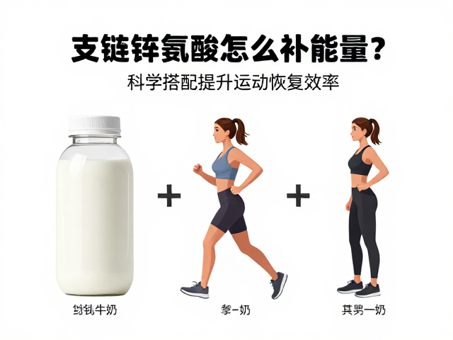牛奶，支链氨基酸怎么补能量？科学搭配提升运动恢复效率