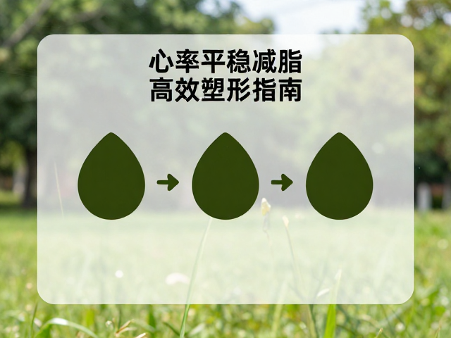 户外公园心率平稳减脂，高效塑形指南