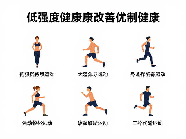 低强度持续运动，不易疲惫，轻松改善代谢健康