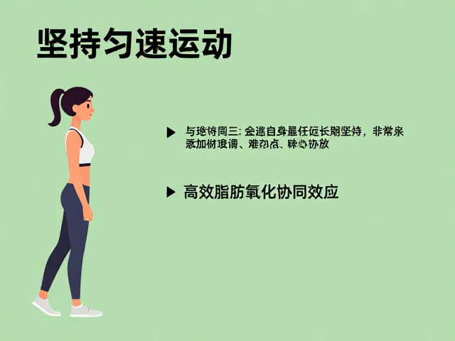 坚持匀速运动,最适合长期坚持,高效促进脂肪氧化的瘦身法