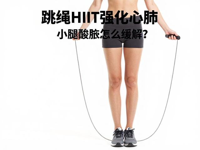 跳绳HIIT强化心肺,小腿酸胀怎么缓解?高效燃脂指南