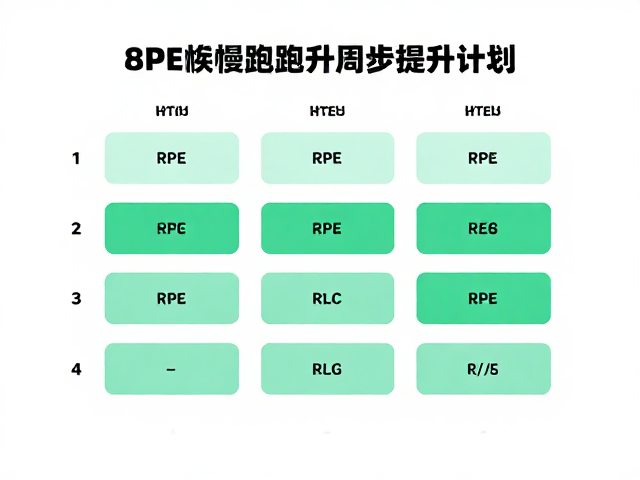 快慢跑间歇,RPE评分,8周科学提升计划,轻松突破跑步瓶颈