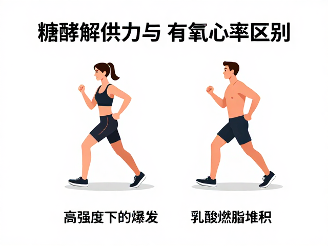 糖酵解供能与有氧心率区间,揭秘运动耗能区别与高效燃脂逻辑