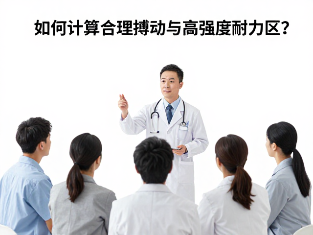 慢病人群咨询医生,如何计算合理搏动与高强度耐力区?