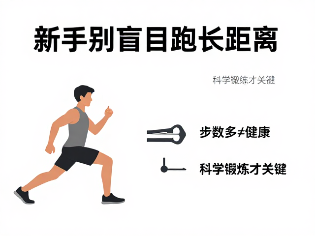 新手别盲目跑长距离！步数多&ne;健康，科学锻炼才关键