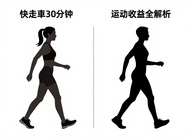 快走单次30分钟耗能对照,高效燃脂与运动收益全解析