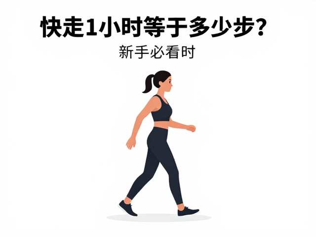 快走1小时等于多少步?新手必看训练水平换算指南