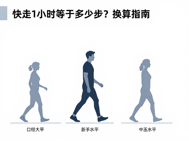 快走1小时等于多少步?新手必看训练水平换算指南