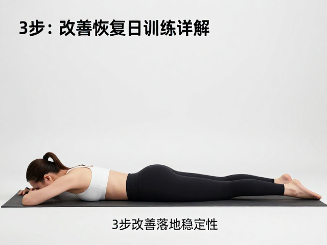 舒展腰腿,减脂有氧恢复,3步改善落地稳定性