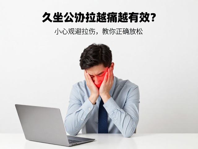 久坐办公拉伸越痛越有效?小心规避拉伤,教你正确放松