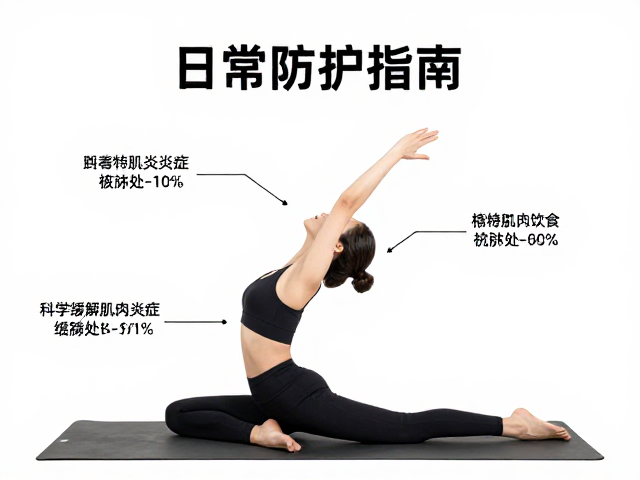 日常防护指南，静态拉伸配合抗炎饮食，科学缓解肌肉炎症