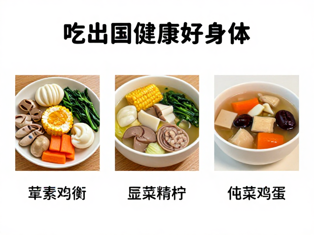 荤素均衡炖菜食谱,三餐规律搭配,吃出国健康好身体