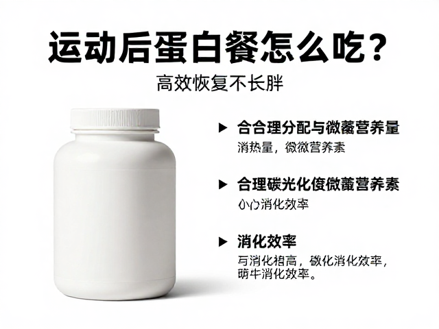 运动后蛋白餐怎么吃?合理分配热量与微量营养素,高效恢复不长胖