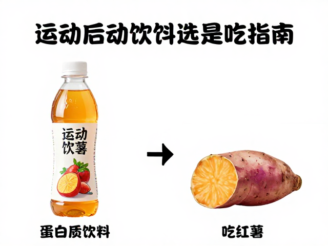 运动后喝运动饮料还是吃红薯？补充蛋白质的正确选择指南